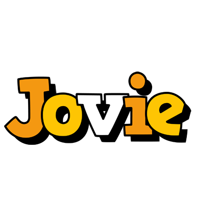 Jovie cartoon logo