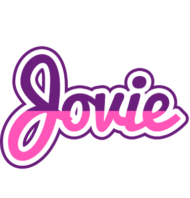 Jovie cheerful logo