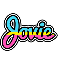 Jovie circus logo