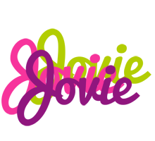 Jovie flowers logo