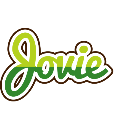 Jovie golfing logo