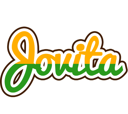 Jovita banana logo
