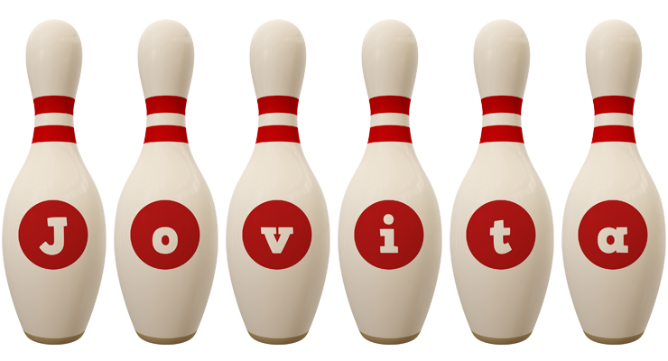 Jovita bowling-pin logo