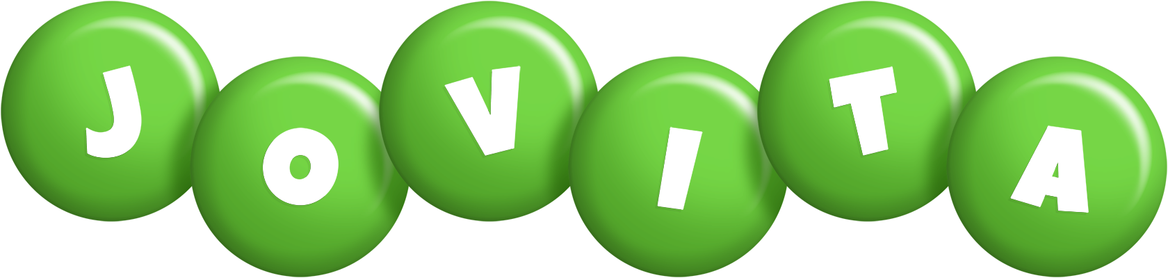 Jovita candy-green logo