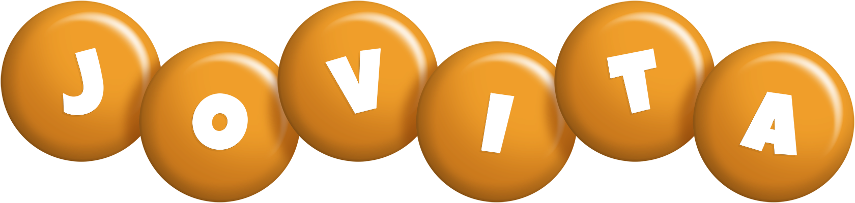 Jovita candy-orange logo