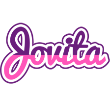 Jovita cheerful logo