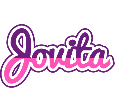 Jovita cheerful logo
