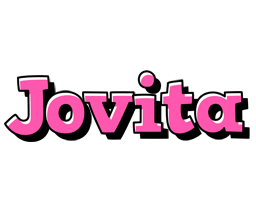 Jovita girlish logo