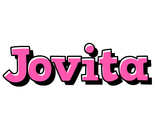 Jovita girlish logo