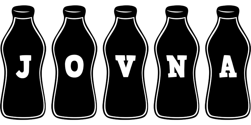 Jovna bottle logo