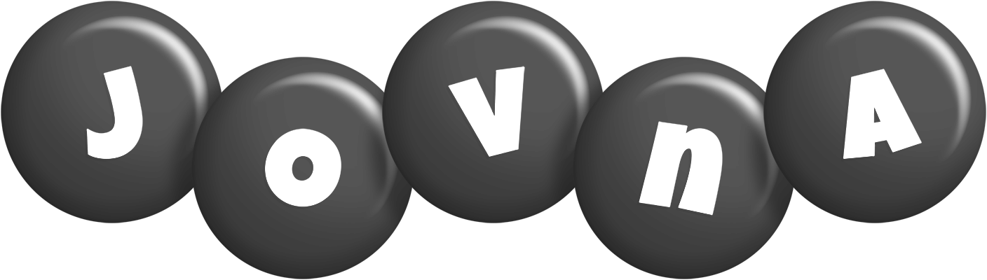 Jovna candy-black logo