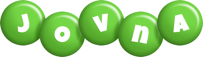 Jovna candy-green logo