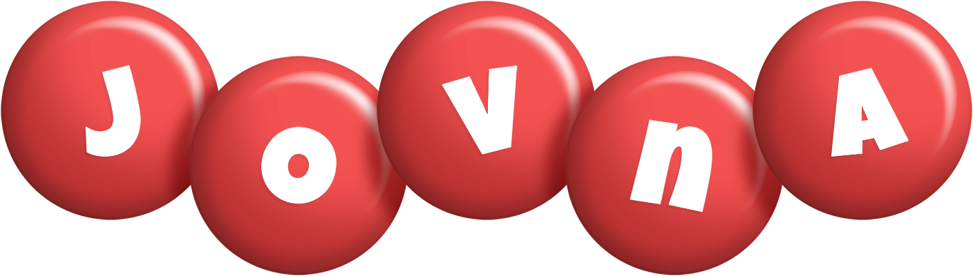 Jovna candy-red logo