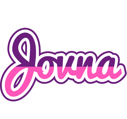 Jovna cheerful logo
