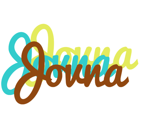 Jovna cupcake logo