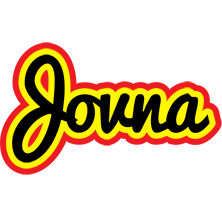 Jovna flaming logo