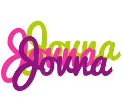 Jovna flowers logo