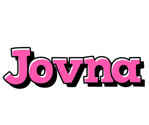 Jovna girlish logo