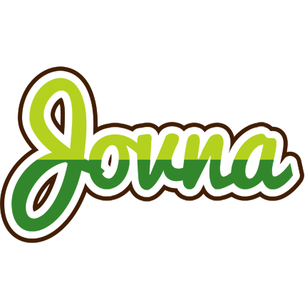 Jovna golfing logo