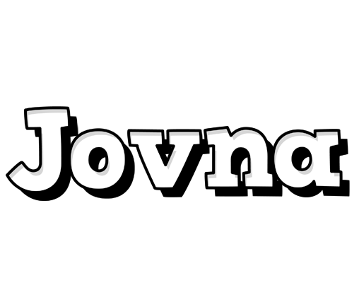 Jovna snowing logo