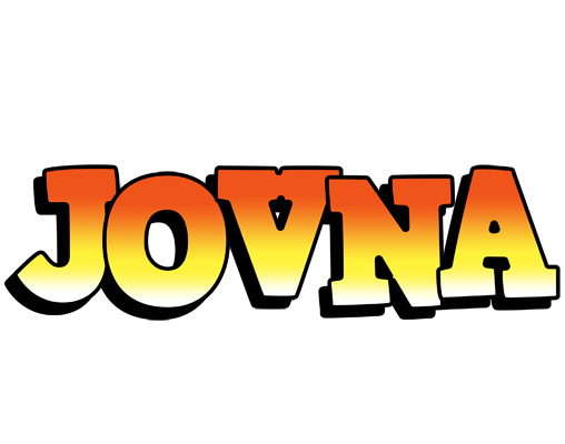 Jovna sunset logo
