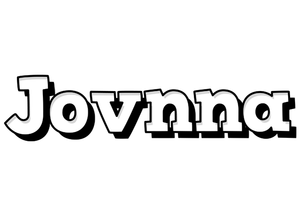 Jovnna snowing logo