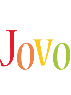 Jovo birthday logo