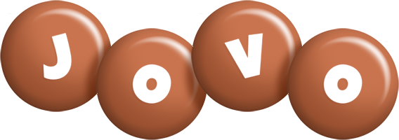 Jovo candy-brown logo