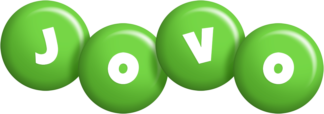 Jovo candy-green logo