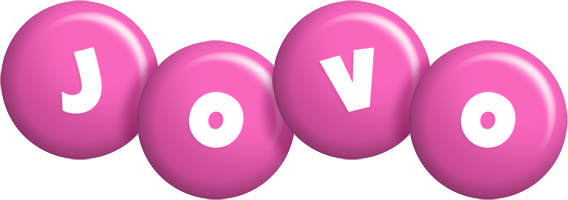 Jovo candy-pink logo