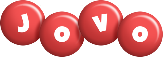 Jovo candy-red logo