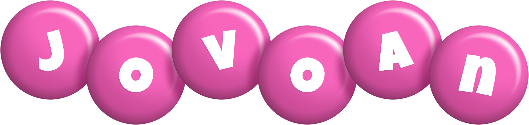 Jovoan candy-pink logo