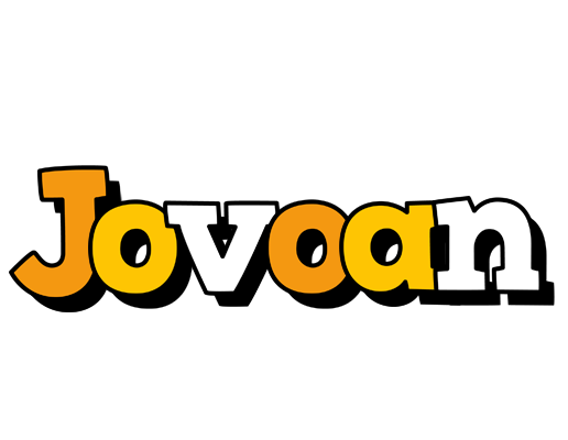 Jovoan cartoon logo