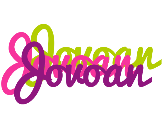 Jovoan flowers logo