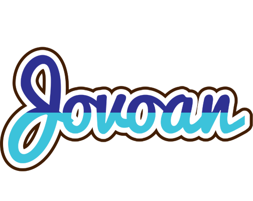 Jovoan raining logo