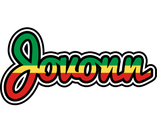 Jovonn african logo