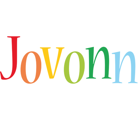 Jovonn birthday logo