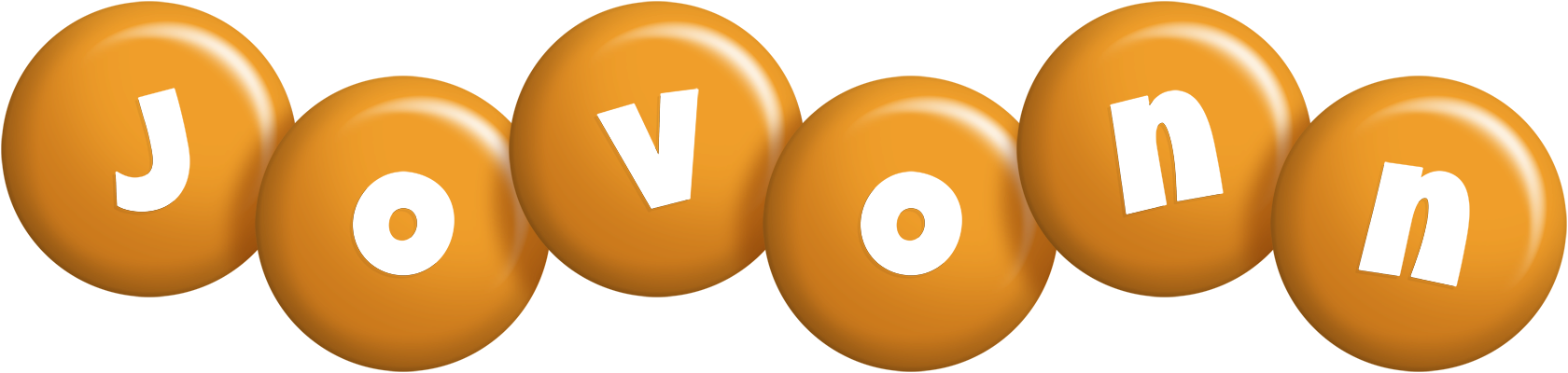 Jovonn candy-orange logo