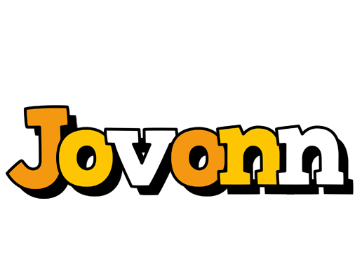 Jovonn cartoon logo