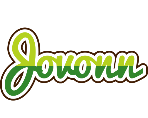 Jovonn golfing logo
