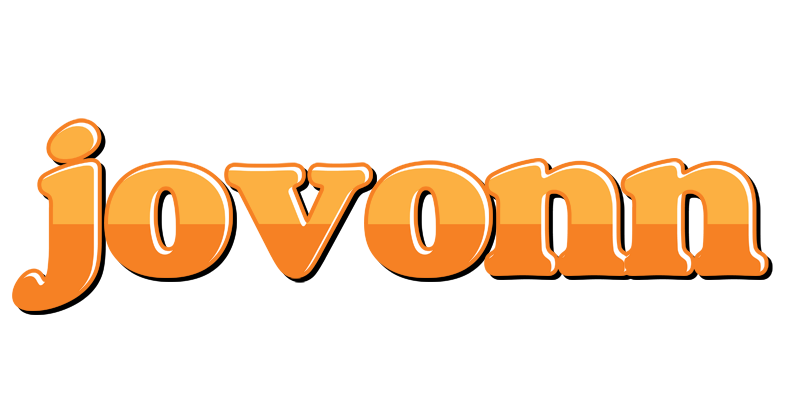 Jovonn orange logo