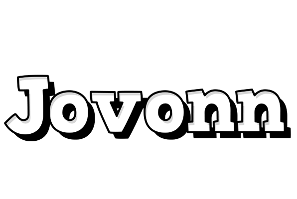 Jovonn snowing logo