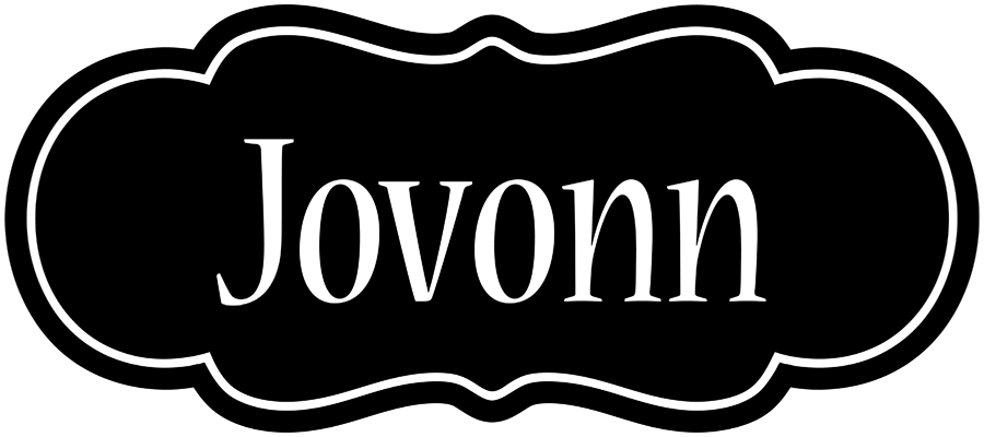 Jovonn welcome logo