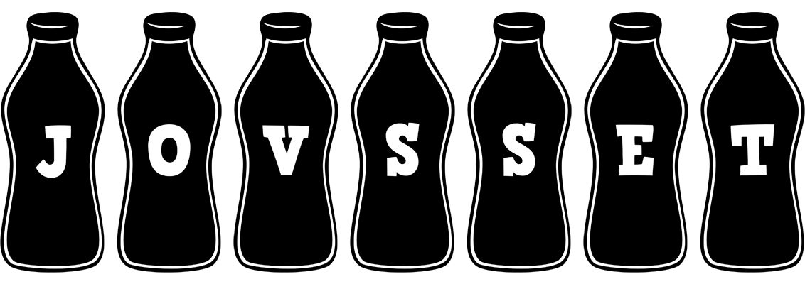 Jovsset bottle logo