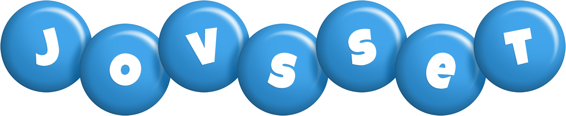 Jovsset candy-blue logo