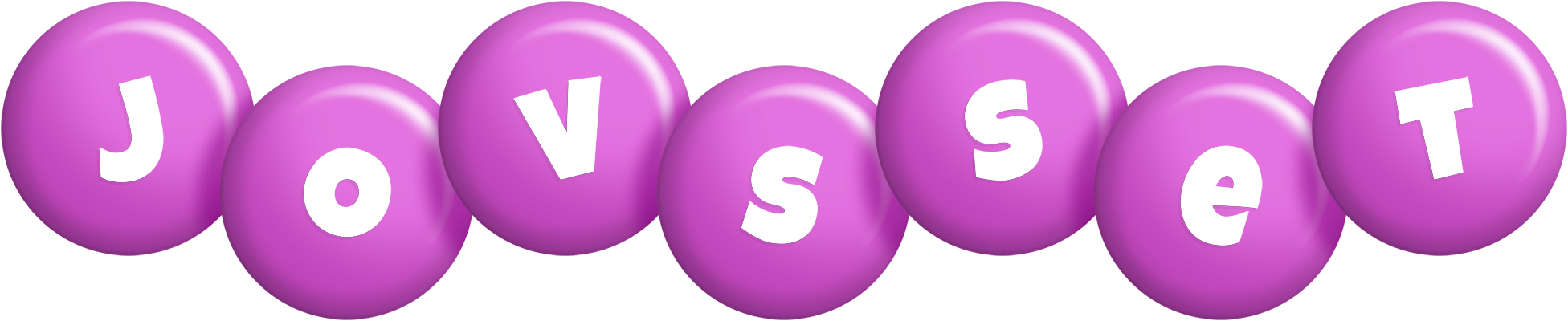 Jovsset candy-purple logo
