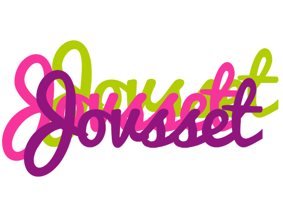 Jovsset flowers logo