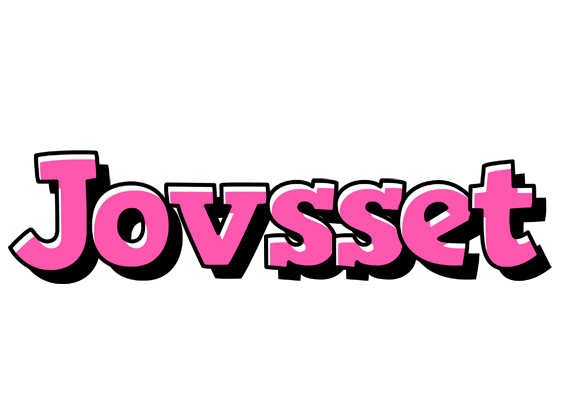 Jovsset girlish logo