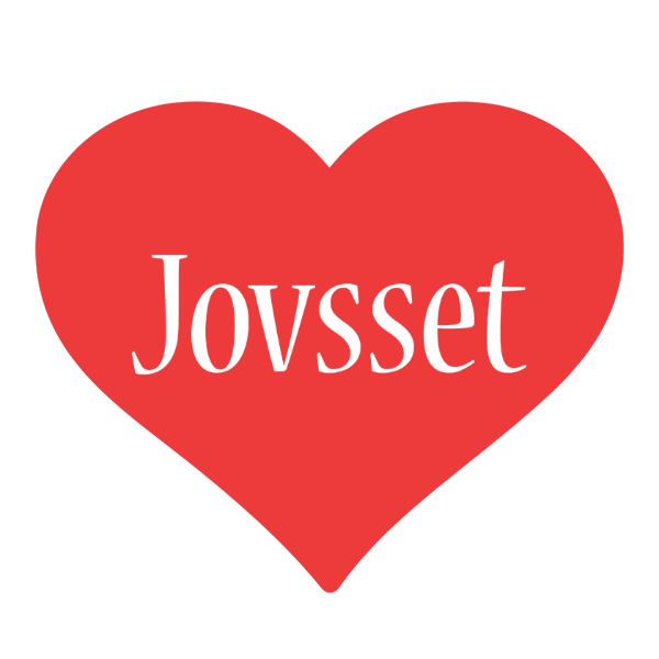 Jovsset love logo