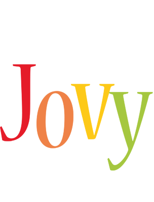Jovy birthday logo